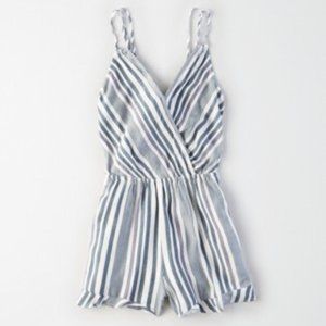 AE Striped Strappy Romper
